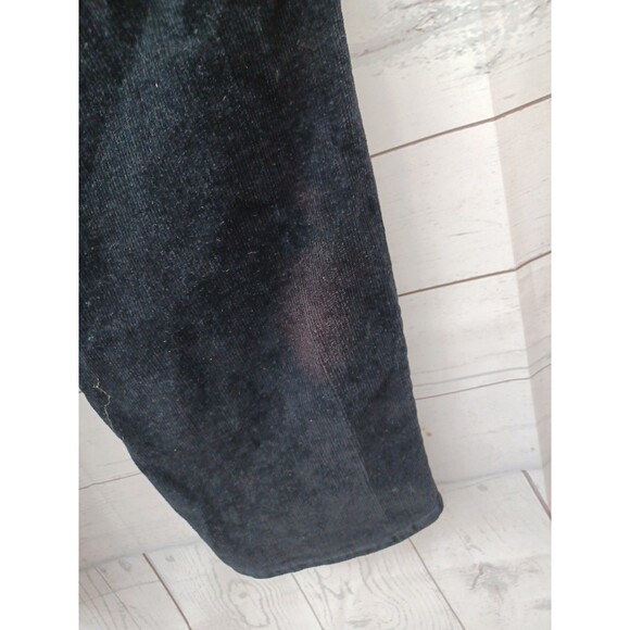 Kim Rogers Pull On Pants Corduroy Sz 22W Straight Leg Tummy Control Black - Picture 5 of 8